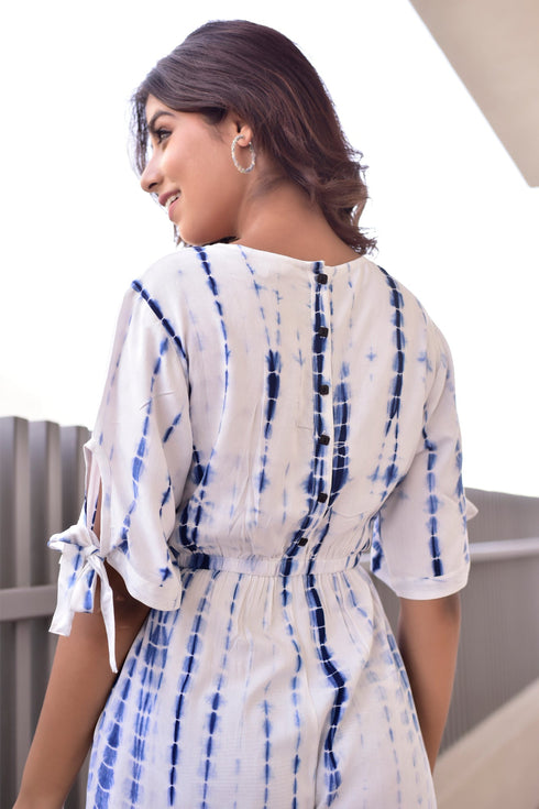 AAHELI FIRA SHIBORI JUMPSUIT AAHELI FIRA SHIBORI JUMPSUIT